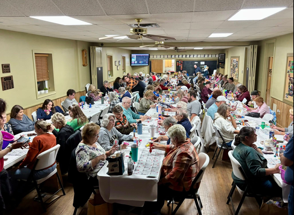 Monthly bingo event at Downsville Ruritan