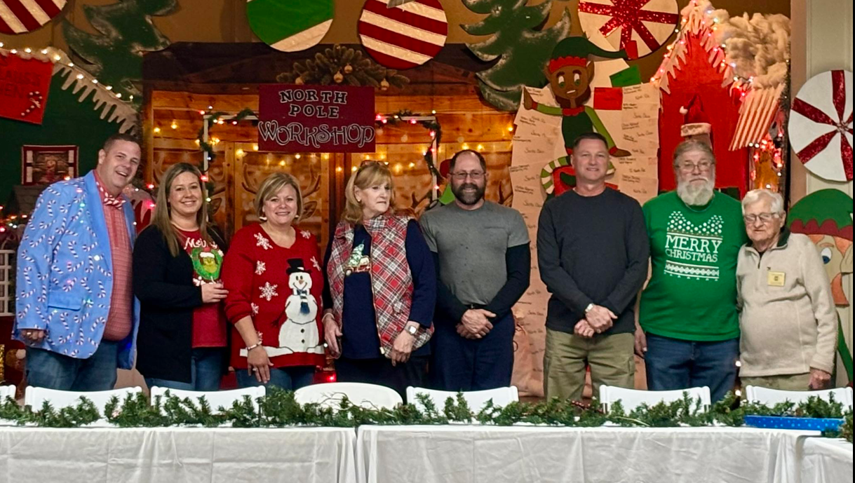 Downsville Ruritan Club officers and volunteers